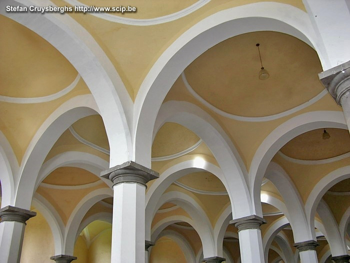 Cholula 49 koepels in het Franciscaanse Convento de San Gabriel gelegen aan de Zócalo. Stefan Cruysberghs